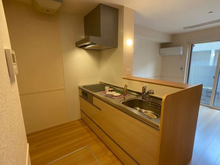 ミル・クレール アネックス A棟のキッチン