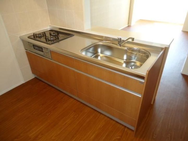 和歌山県岩出市高塚(マンション)の賃貸物件のキッチン