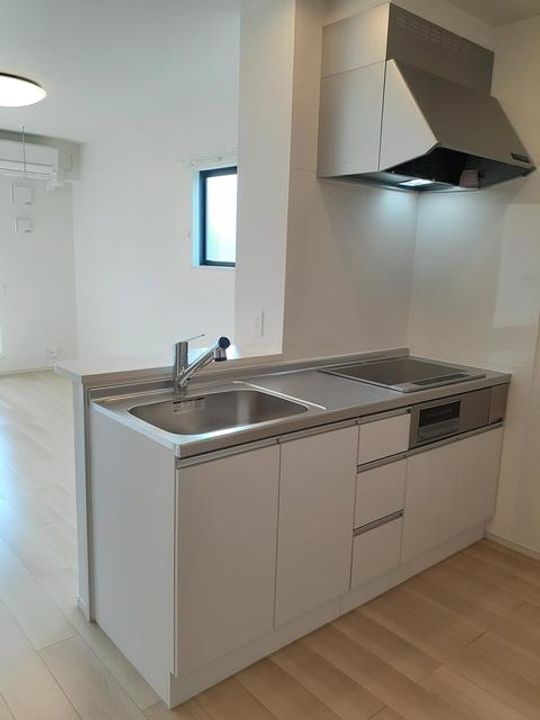 和歌山県紀の川市名手市場(アパート)の賃貸物件のキッチン