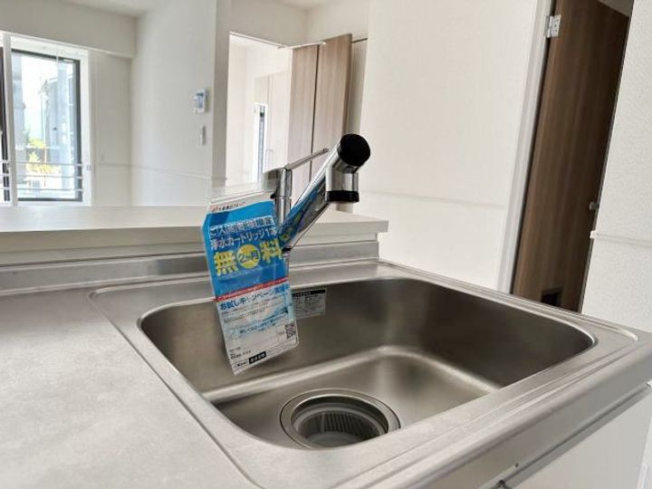 和歌山県岩出市西国分(アパート)の賃貸物件のキッチン