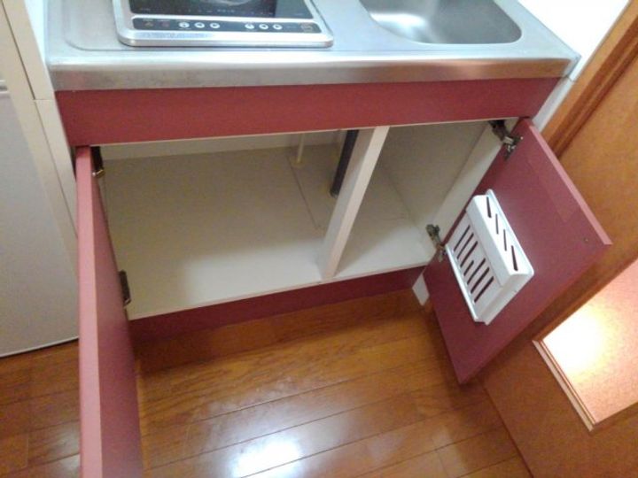 レオパレスウェストヴィラージュ0106のキッチン