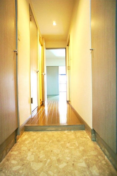 イングミー壱番館301号の玄関