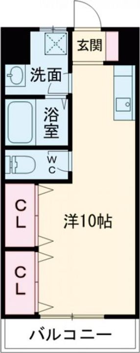 ピュアセントT1302号の間取り