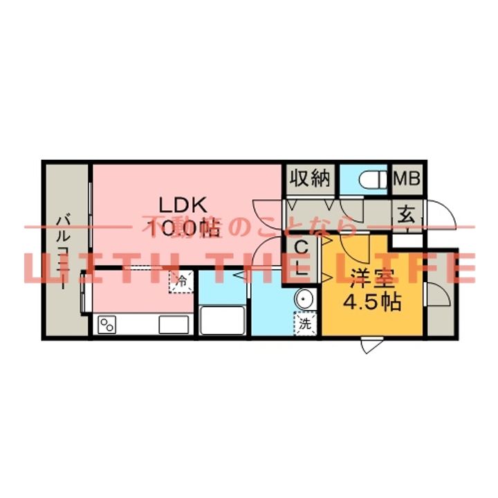 エクセレント東町705号の間取り