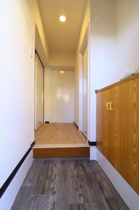 グリーンコーポ近藤102の玄関