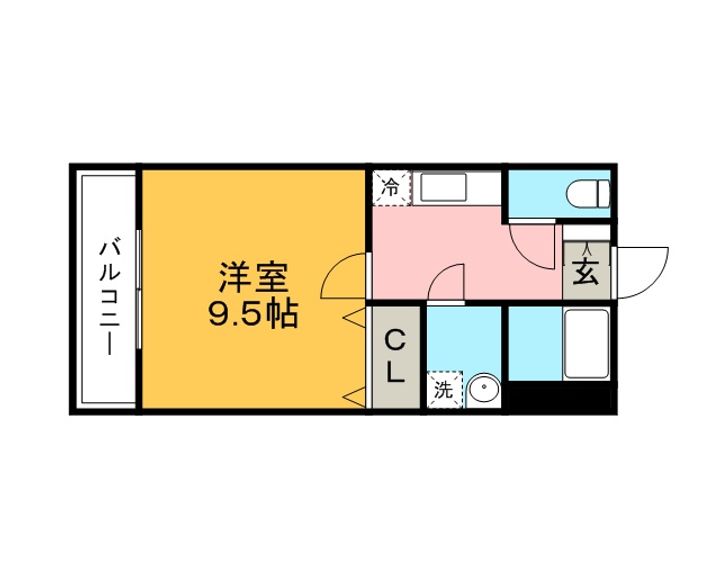 サリナス201号の間取り