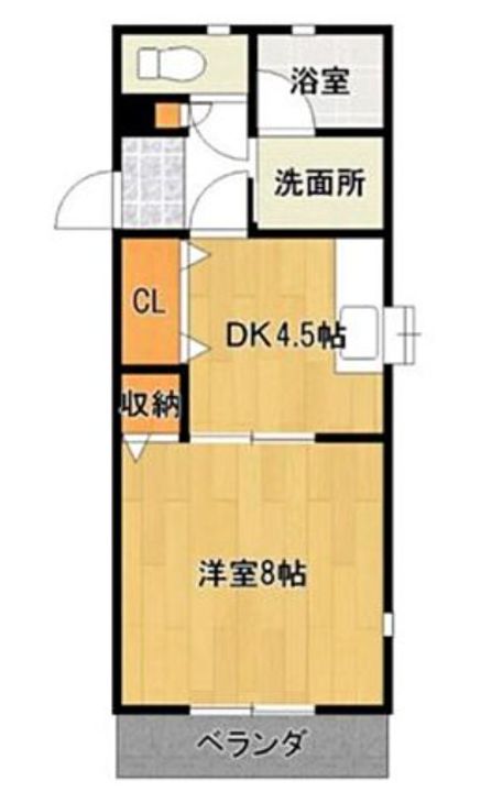 メゾン小林301号の間取り