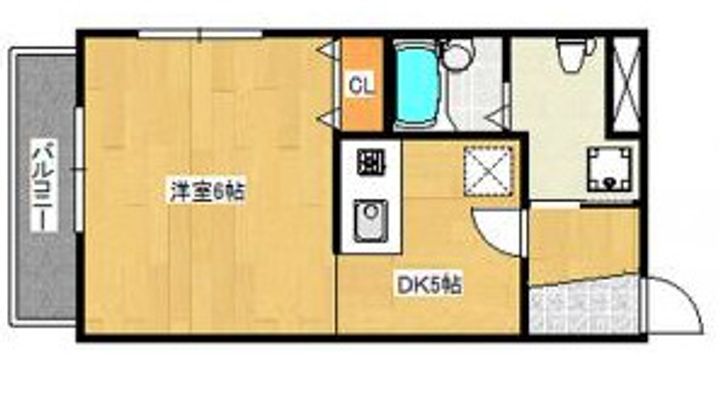 リノ・パラッツォ105号の間取り