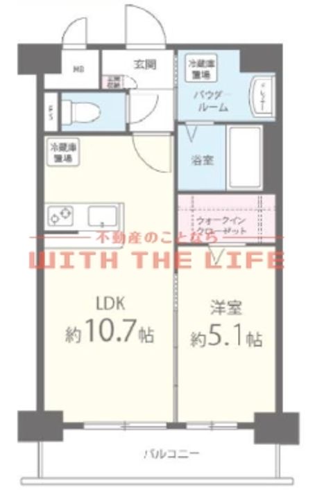 グランドシャトー花畑T・S202号の間取り