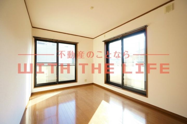 福岡県久留米市白山町(一戸建)の賃貸物件の寝室