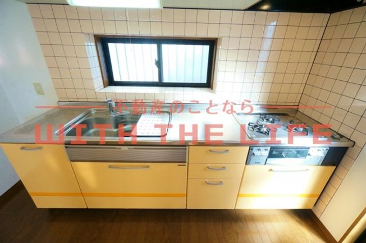 福岡県久留米市白山町(一戸建)の賃貸物件のキッチン