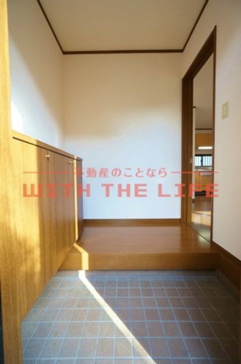 福岡県久留米市白山町(一戸建)の賃貸物件の玄関