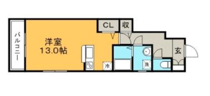 アセット107号の間取り