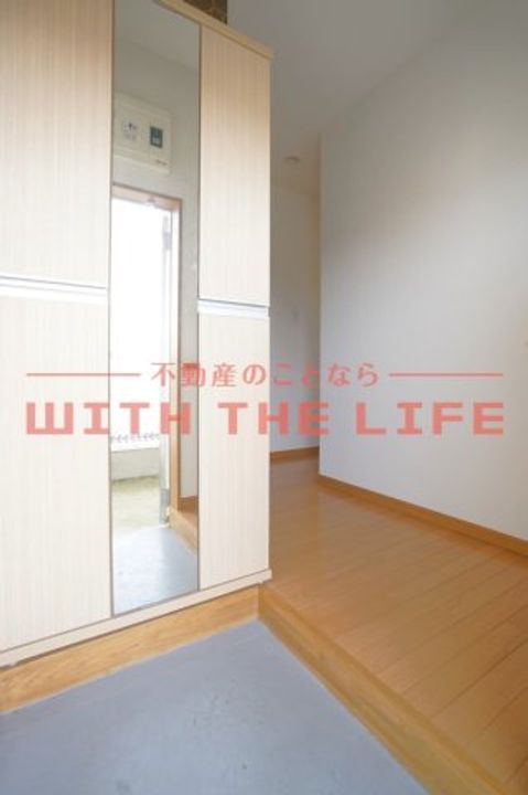 ベアコーポ302号の玄関