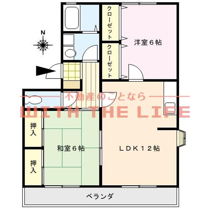 エクセル東櫛原301号の間取り