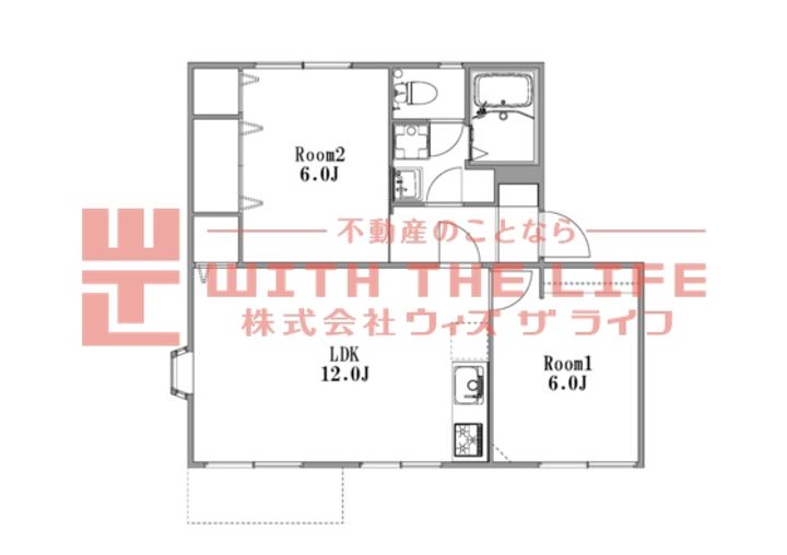 タウニィ明星101号の間取り