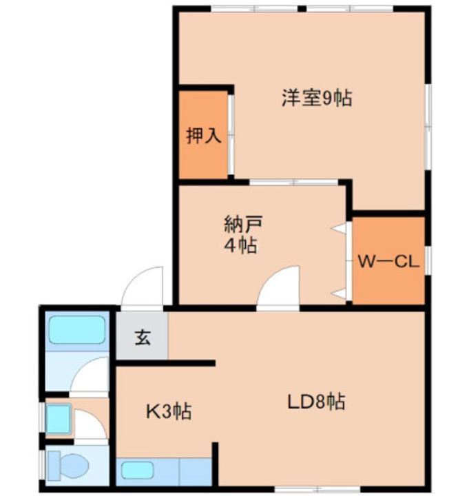 大手町ビル301号の間取り