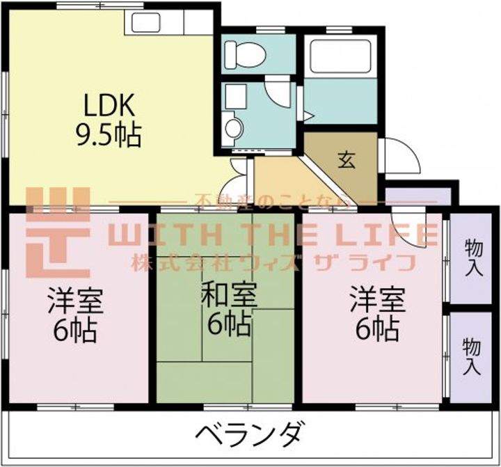 シェル幹401号の間取り