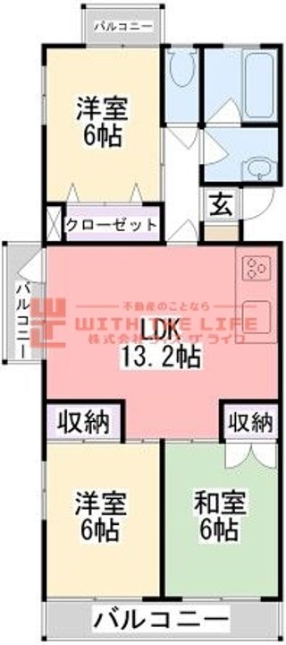 ミレニアム21402号の間取り