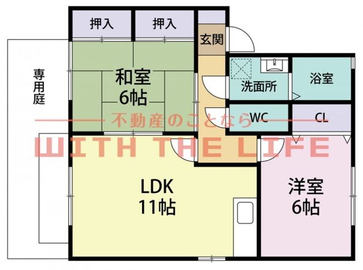 ピュアドーム2113号の間取り