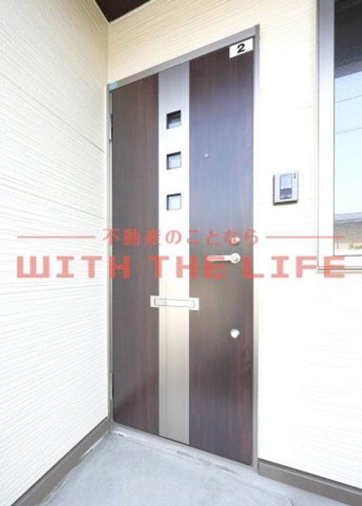 フォーブルハウス中園B棟5号の玄関