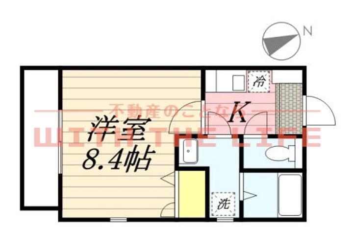 リブレア東櫛原B102号の間取り