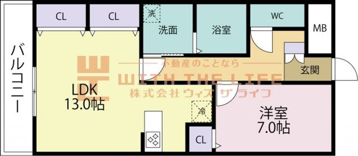 ソフィアガーデン小森野101号の間取り