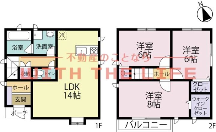 福岡県久留米市城島町城島(一戸建)の賃貸物件Aの間取り