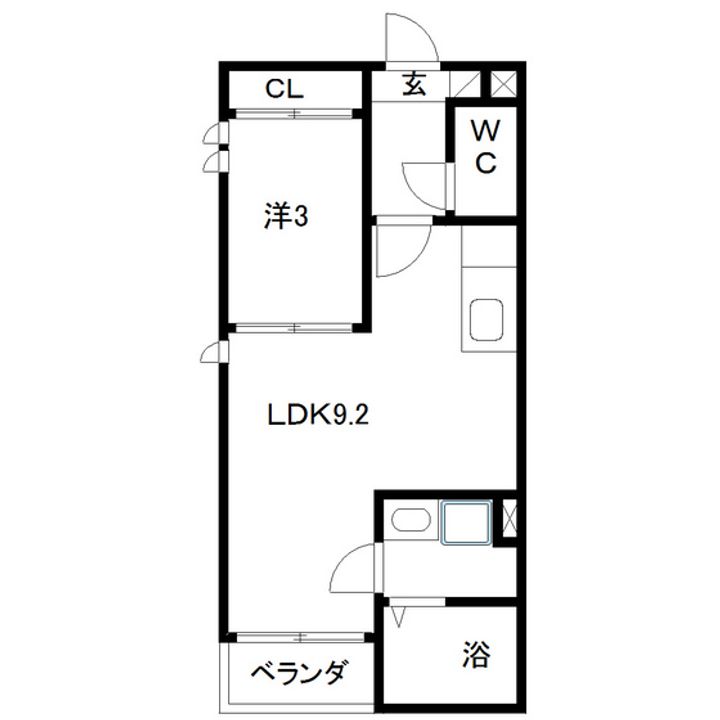 アルクスおたまやの間取り