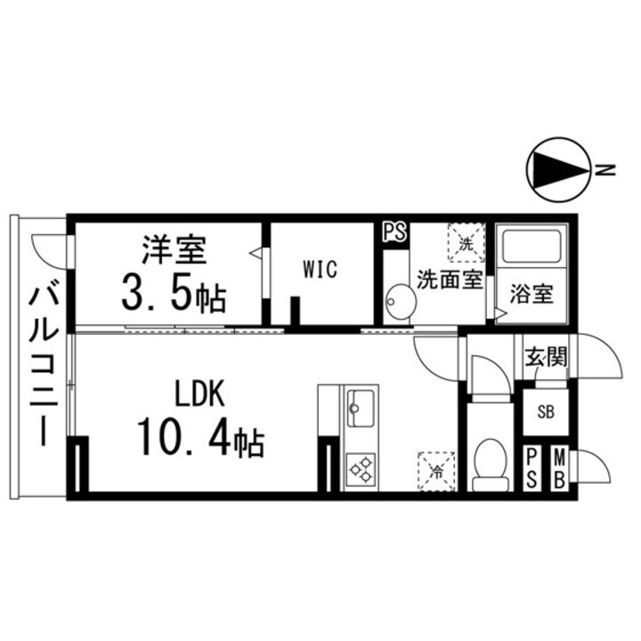 イーストナインの間取り