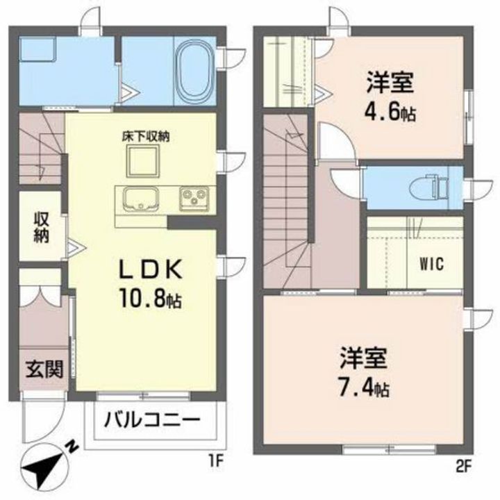 シャーメゾン国見2丁目の間取り