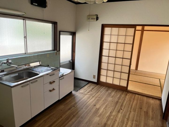 岡山県笠岡市笠岡(一戸建)の賃貸物件のキッチン