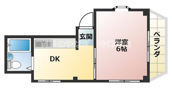 ロイヤル桑原の間取り