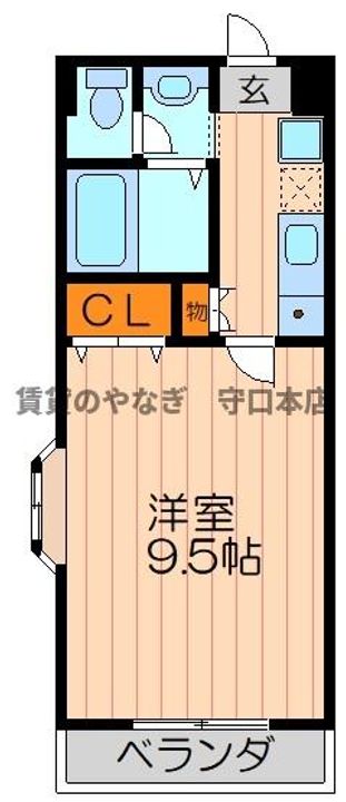 ラ・カーサ・フェリーチェの間取り