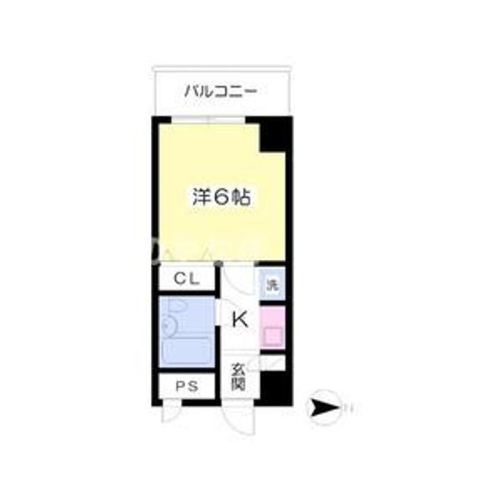 ラフィネ守口202の間取り