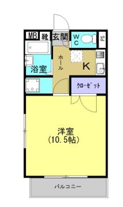 ユーミーセンチュリー402の間取り