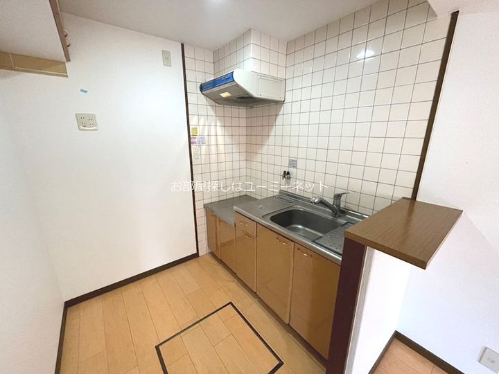 クレアシオン城西C棟101のキッチン