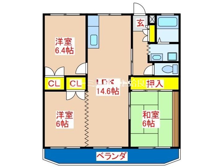ROSE向井の間取り