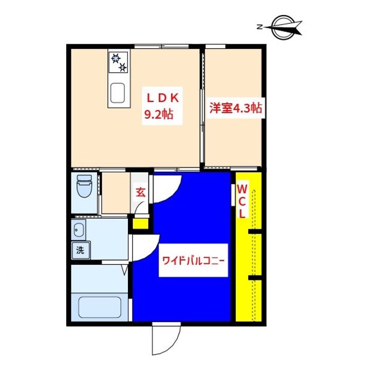 YOUNEXT GARAGEの間取り