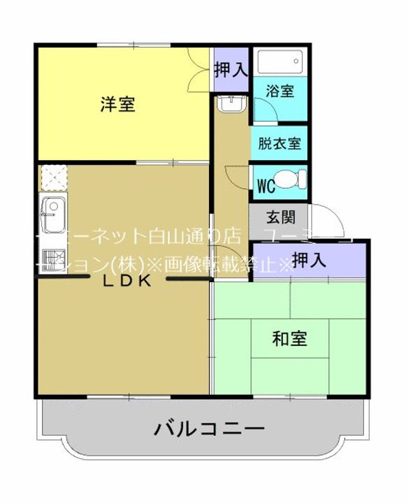 ハイムプレジデントの間取り