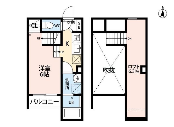 Laguna village(ラグーナヴィレッジ)の間取り