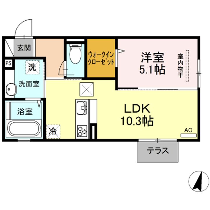 ラ ティアラの間取り