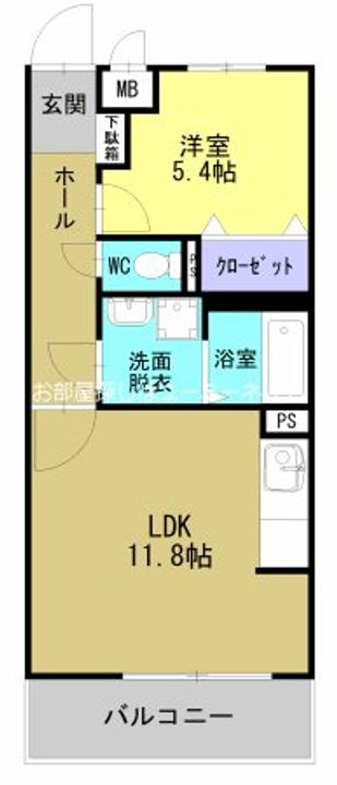 グランハイツの間取り