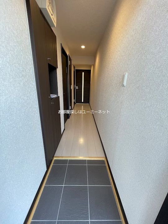 グランハイツの玄関