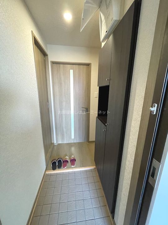 ラフィーネさつま206の玄関