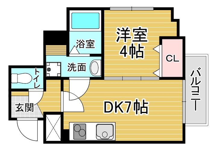 「プレステージ翼」805の間取り
