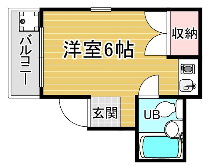 「CUBE35」201の間取り