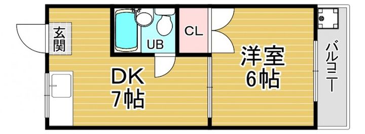 「アルカディア壬生」205の間取り