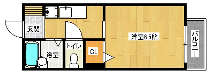「ケイアイ常盤」101の間取り