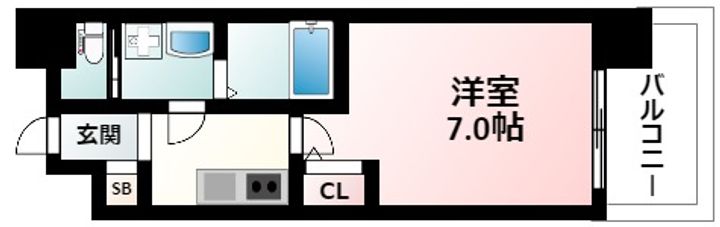 セレニテ三国プリエの間取り